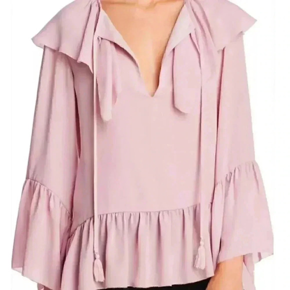 BNWT Rebecca Minkoff Lilac Patti Top sz S - Picture 4 of 4